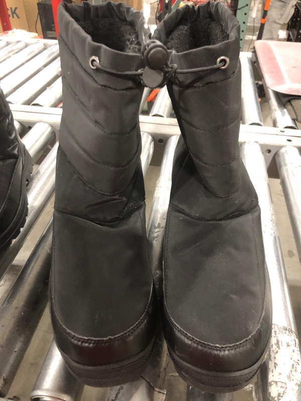 Photo 1 of BLACK SNOW BOOTS /13