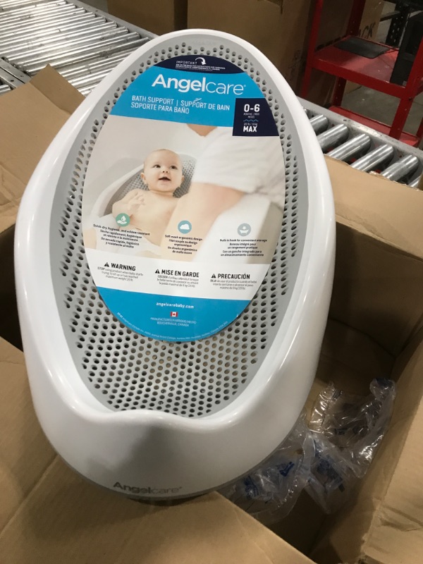 Photo 2 of Angelcare Baby Bath Support (Grey) | Ideal for Babies Less Than 6 Months Old
