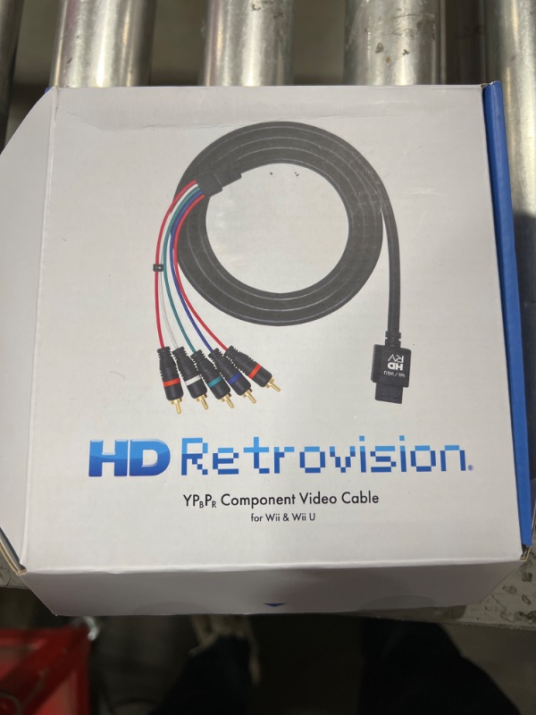 Photo 3 of HD Retrovision Wii/Wii U Premium YPbPr Component Video Cable