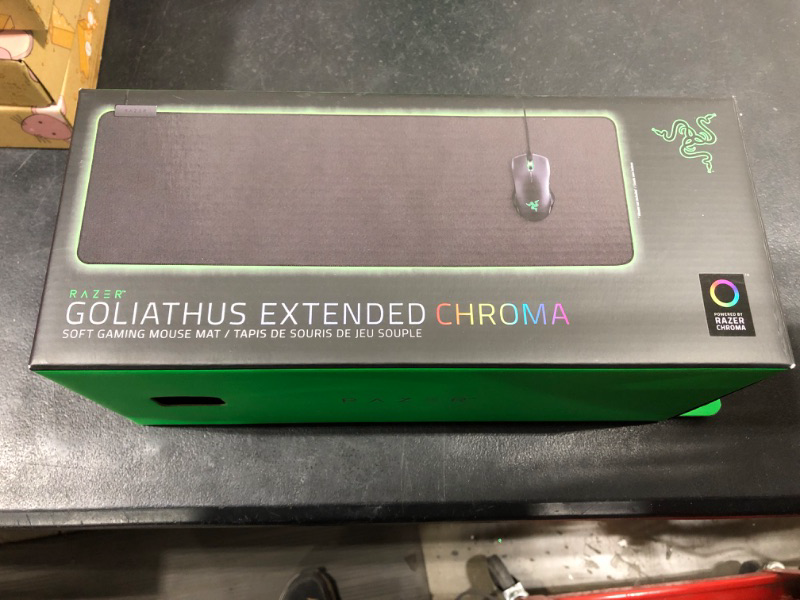 Photo 3 of Goliathus Extended Chroma Gaming Mouse Pad with RGB Lighting