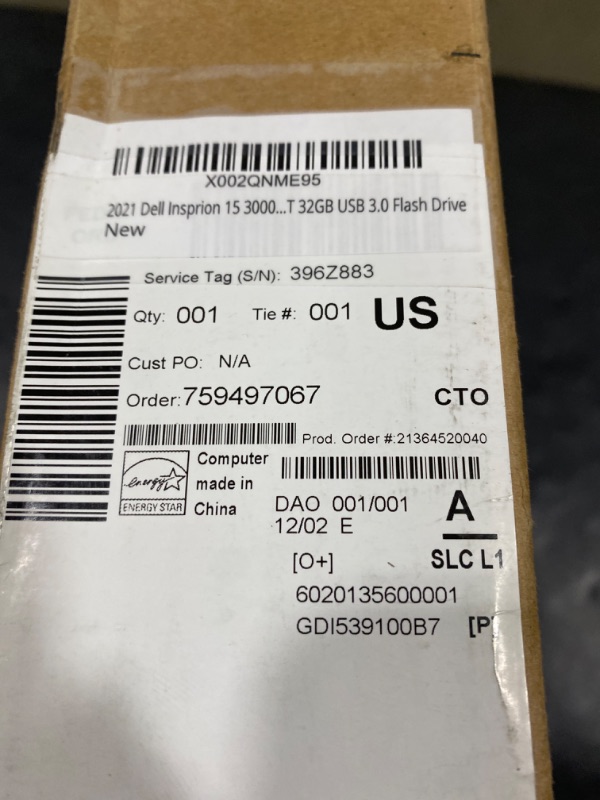 Photo 5 of 2021 Newest Dell Inspiron 15 3000 3501 Laptop, 15.6" Full HD 1080P Screen, 11th Gen Intel Core i5-1135G7 Quad-Core Processor, 16GB RAM, 256GB SSD + 1TB HDD, Webcam, HDMI, Wi-Fi, Windows 10 Home, Black*** PARTS ONLY ***
