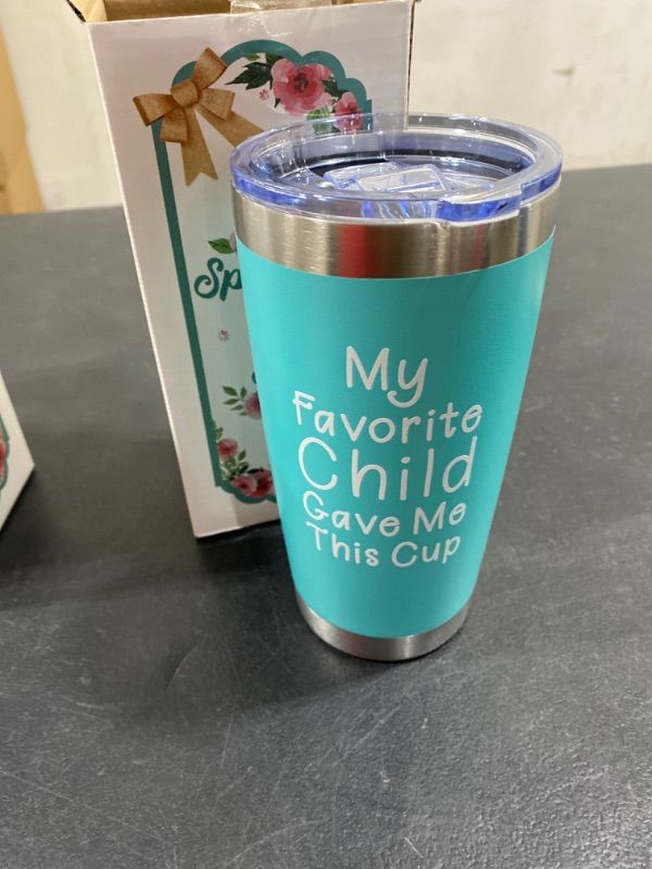 Photo 1 of CHEERHOUR Mothers Day Gifts from Daughter,Son -My Favorite Child Gave me This Cup - Gift idea for Mom,Mother in Law, Wife - Best Mothers Day Presents