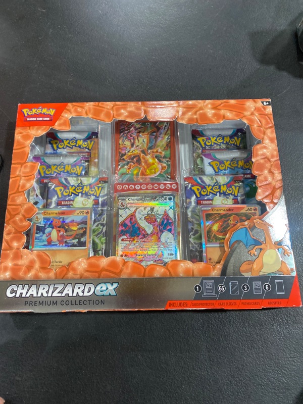 Photo 2 of 2023 Pokemon Charizard Ex Prem Collection Box