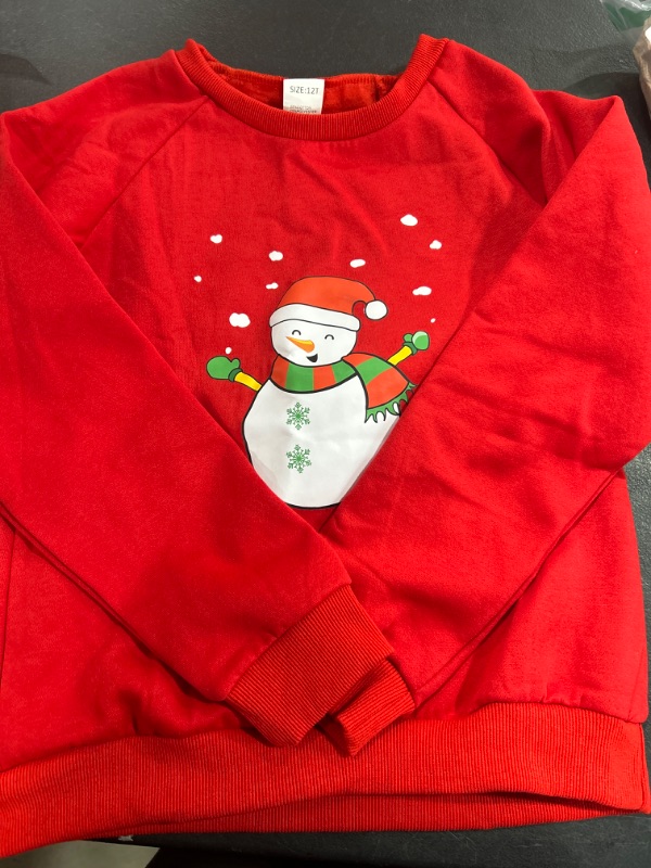 Photo 1 of 12T Christmas sweater 