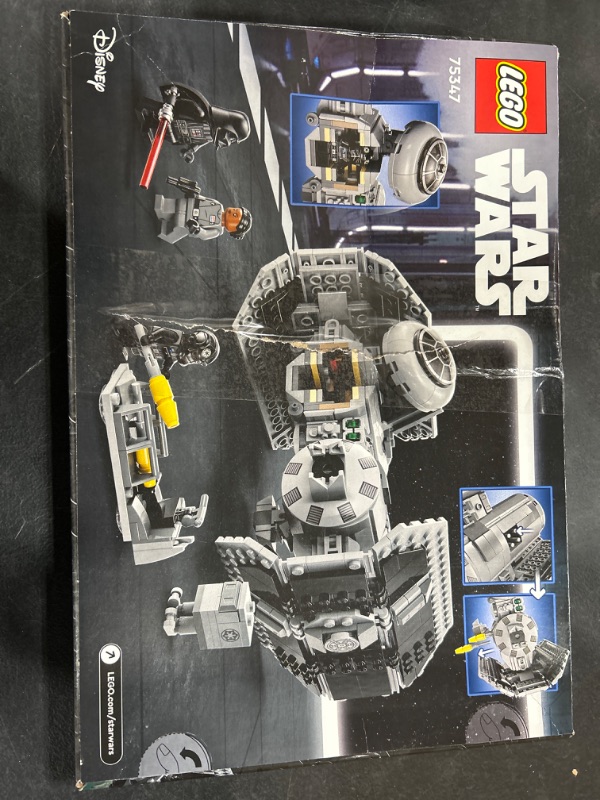 Photo 2 of LEGO Star Wars TIE Bomber 75347, Model Building Kit, Starfighter with Gonk Droid Figure & Darth Vader Minifigure with a Lightsaber, Collectable Gift Idea