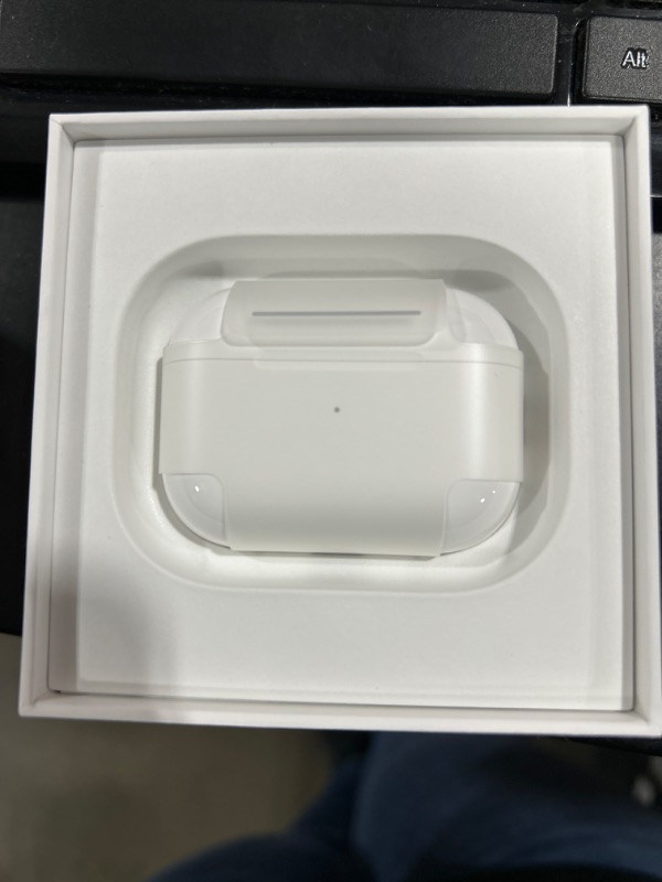 Photo 2 of Apple AirPods Pro (2nd Generation) Wireless Ear Buds with USB-C Charging, Up to 2X More Active Noise Cancelling Bluetooth Headphones, Transparency Mode, Adaptive Audio, Personalized Spatial Audio USB-C Without AppleCare+