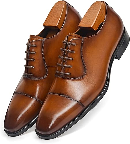 Photo 1 of Men’s Dress Oxford Formal Shoes LeatherBusiness Shoes for Men- SIZE 
10