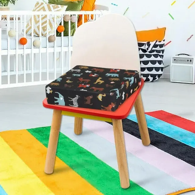 Photo 1 of Learning To Sit Chair Toddler Seat Cushion Chair Increasing Kids Portable Highchair Seat Pads Black