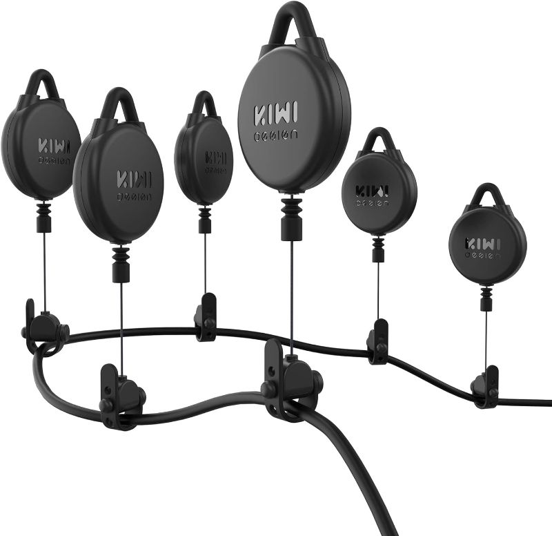 Photo 1 of [Pro Version] KIWI design VR Cable Management, 6 Packs VR Pulley System Compatible with Quest 3/2/1/Rift S/Valve Index/HTC Vive/Vive Pro/HP Reverb G2/PSVR/PS VR2 Link Cables
