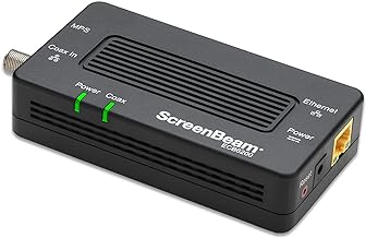 Photo 1 of ScreenBeam Bonded MoCA 2.0 Network Adapter for High Speed Internet, Ethernet Over Coax - Single Add-On Adapter for Existing MoCA Network (Model: ECB6200S02) MoCA 2.0 - 1 GBPS (Single - Add on) Adapter