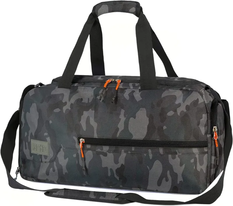 Photo 1 of MarsBro Water Resistant Sports Gym Travel Weekender Duffel Bag with Shoe Compartment
