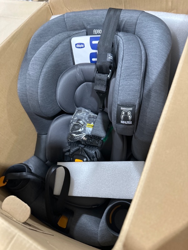 Photo 2 of Chicco Fit360 ClearTex Rotating Convertible Car Seat - Slate | Grey