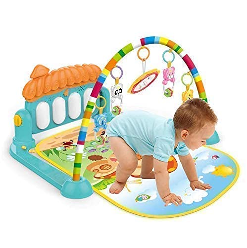 Photo 1 of Baby Kick & Play Musical Piano Keyboard Gym Mat With Music, Lights, & Sounds, Multicolour