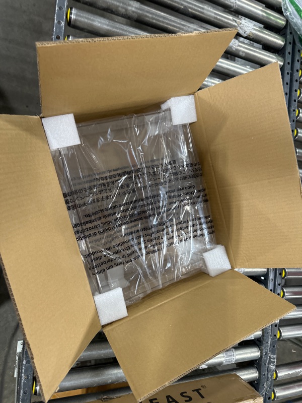 Photo 1 of mDesign Plastic Stackable Closet Storage Box with Pull-Out Drawer - Container for Organizing Men's and Women's Shoes, Sandals, Wedges, Flats, Heels, Accessories - 4.25" High - Clear 1 8 x 12 x 4