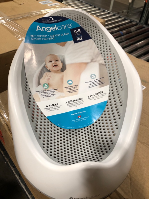 Photo 1 of Angelcare Baby Bath Support (Grey) | Ideal for Babies Less Than 6 Months Old