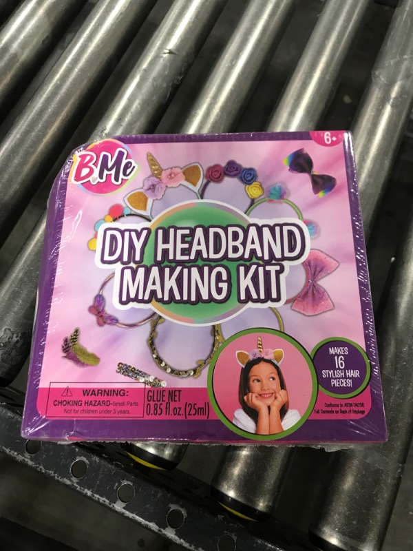 Photo 2 of B Me Headband Making Kit for Girls - DIY 16 Unique Girls Hair Accessories with 60+ Craft Supplies - Arts & Crafts Gifts for Girls Ages 5-12