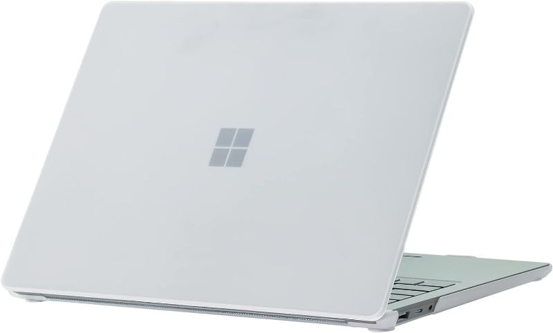 Photo 1 of LanBaiLan Covers ONLY Compatible for 13.5 inch Microsoft Surface Laptop 4/3 with Metal Keyboard(Model: 1868/1951), Laptop Plastic Hardshell Protective Case and Clear Keyboard Cover, Matte Clear
