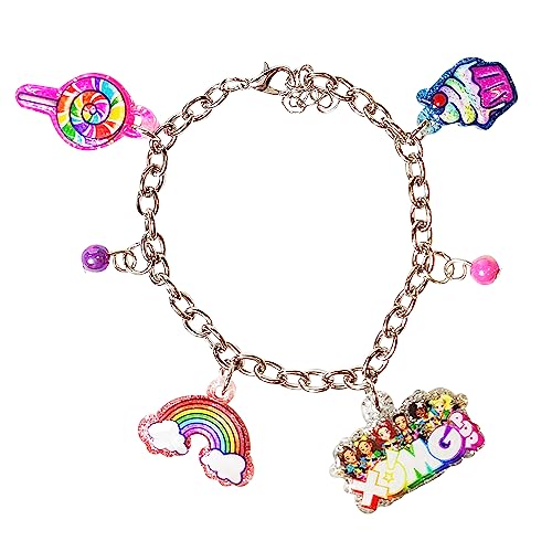 Photo 1 of 2 PACK LUV HER XOMG POP 7" Bracelet with Metal Charms Ages 3+
