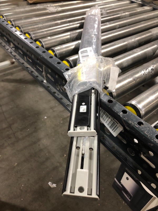 Photo 1 of YENUO Push to Open Drawer Slides Full Extension Handleless Side Mount 12 14 16 18 20 22 24 Inch Ball Bearing Metal Black Rails Track Guide Glides Runners Heavy Duty 100 Pound 1 Pair