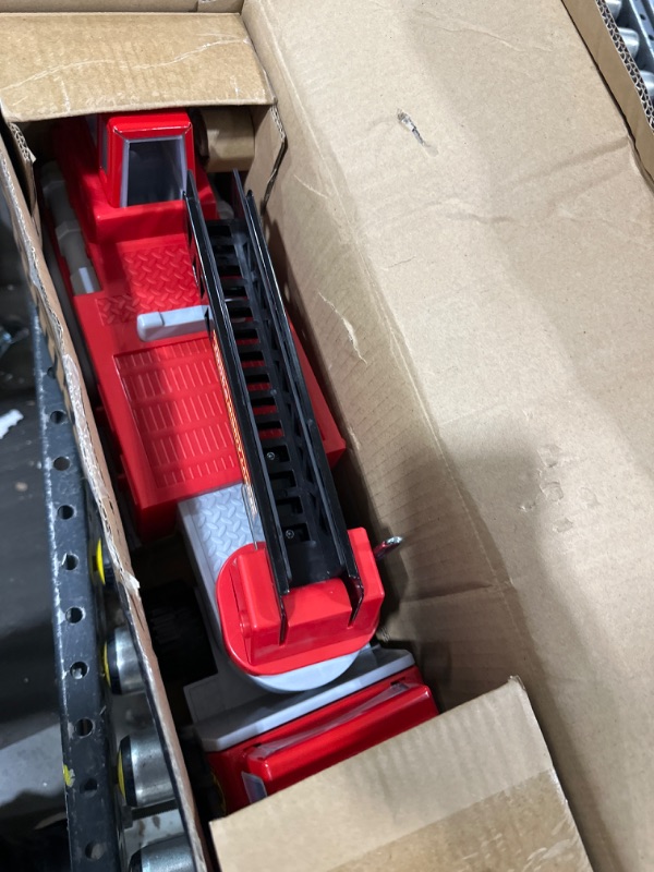 Photo 1 of Tonka Steel Classics, Hook N’ Ladder Fire Truck– Made with Steel & Sturdy Plastic, red Friction Powered, Boys and Girls, Toddlers Ages 3+, Big fire Truck, Toddlers, Birthday Gift, Christmas, Holiday