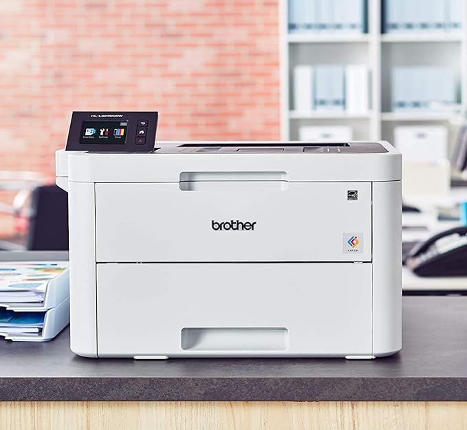 Photo 1 of Brother RHL-L3270CDW Refurbished Compact Wireless Digital Color Printer with NFC Mobile Device and Duplex Printing-Ideal for Home and Small Office Use Amazon Dash Replenishment Ready (Renewed Premium) Renewed Model: RHLL3270CDW