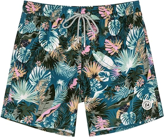 Photo 1 of [Size 2XL] SURF CUZ Men's Swim Trunks Quick Dry Board Shorts with Mesh Lining 7 Inch Inseam Bathing Suits