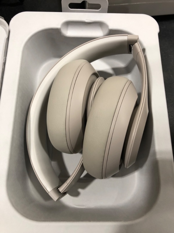 Photo 5 of Beats Studio Pro - Wireless Bluetooth Noise Cancelling Headphones - Personalized Spatial Audio, USB-C Lossless Audio, Apple & Android Compatibility, Up to 40 Hours Battery Life - Sandstone Sandstone Studio Pro Without AppleCare+