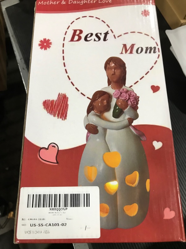 Photo 1 of Best Mom Statue Candle Holder Ornament 
