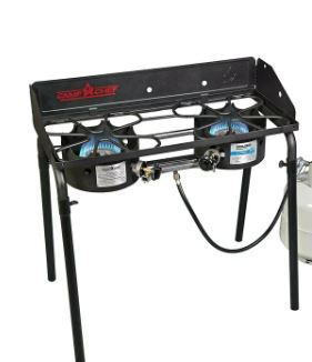 Photo 1 of Camp Chef Explorer 30,000 BTU 2-Burner Propane Stove
