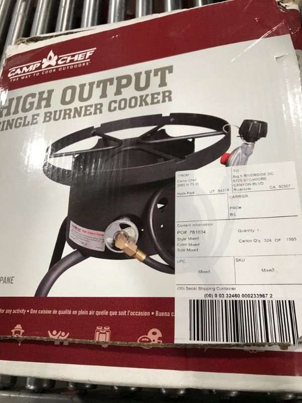 Photo 3 of Camp Chef Single Burner Outdoor Cooker, 60,000 BTUs/Hr. Burner, 15 in. diameter