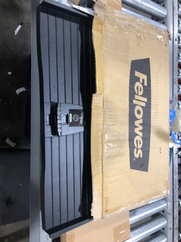 Photo 1 of Fellowes Office Suites Underdesk Keyboard Drawer, Black/Silver (9140305)