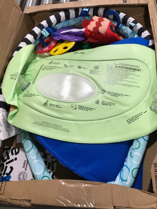 Photo 1 of Baby Einstein Sea Floor Explorers 2-in-1 Water Mat Portable Tummy Time Activity Play Gym Water Mat Activity Gym