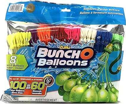 Photo 1 of ZURU Bunch O Balloons. Fill and Tie 100 Water Ballons in 60 Seconds. 8 Bunch O Balloons Included in This Set