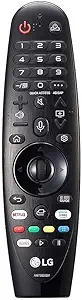 Photo 1 of LG Remote Magic Remote Control, Compatible with Many LG Models, Netflix and Prime Video Hot Keys, Google/Alexa