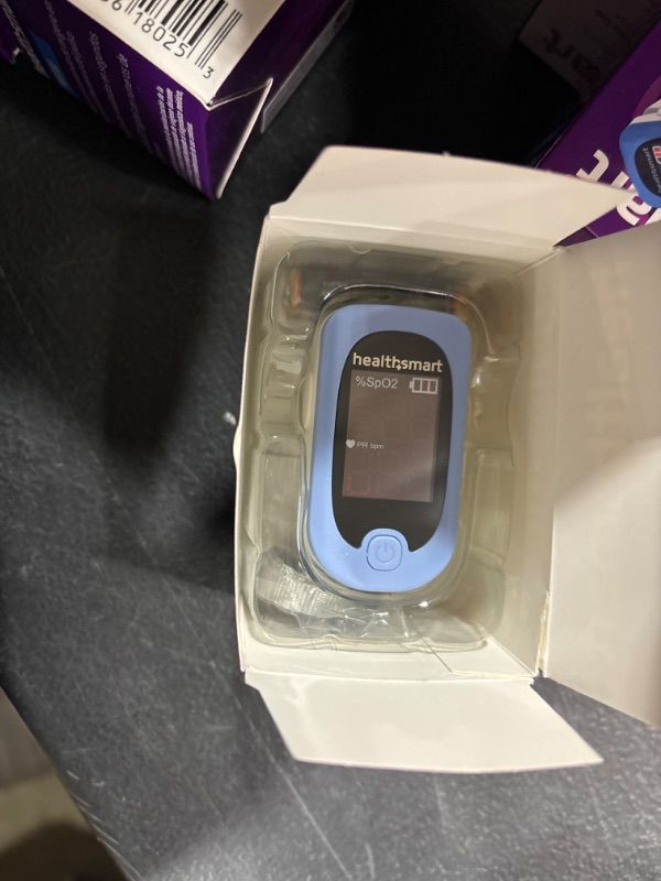 Photo 2 of HEALTHSMART Pulse Oximeter,LED Display Type