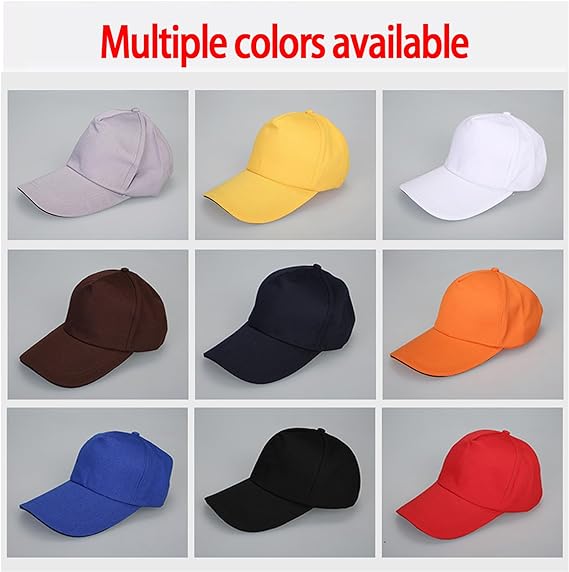 Photo 1 of Baseball dad hat Woman Man Classic Truck Driver Sunshade Cotton Cap Size Adjustable- Black