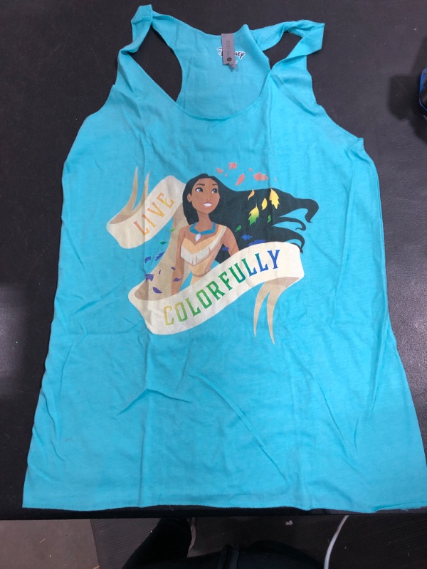 Photo 1 of [Size L] Disney Pocahontas Tank Top- Blue