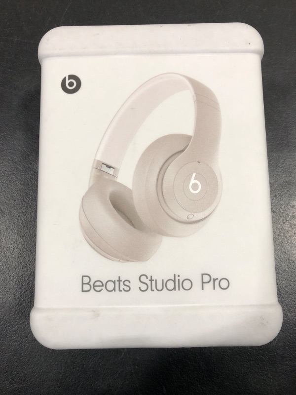 Photo 3 of **BRAND NEW** Beats Studio Pro - Wireless Bluetooth Noise Cancelling Headphones - Personalized Spatial Audio, USB-C Lossless Audio, Apple & Android Compatibility, Up to 40 Hours Battery Life - Sandstone Sandstone Studio Pro