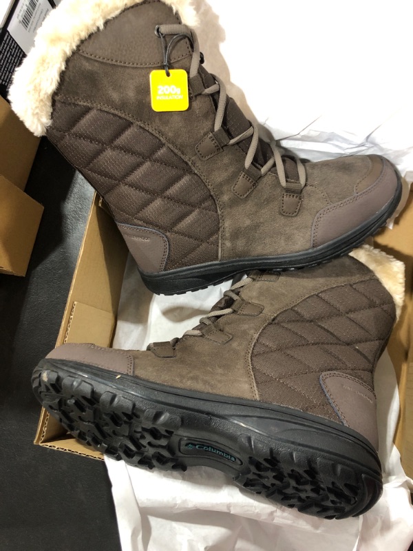 Photo 2 of Columbia Ice Maiden II Women's Waterproof Snow Boots, Size: 7.5 Wide, Lt Brown