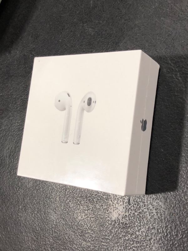 Photo 3 of Apple AirPods (2nd Generation) MV7N2AM/a with Charging Case - Stereo - Wireless - Bluetooth - Earbud - Binaural - in-ear