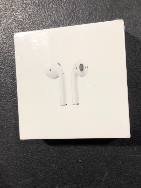 Photo 4 of Apple AirPods (2nd Generation) MV7N2AM/a with Charging Case - Stereo - Wireless - Bluetooth - Earbud - Binaural - in-ear