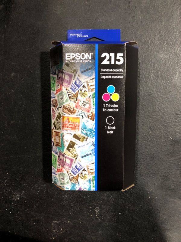 Photo 2 of Epson 215, Black and Tri-Color Ink Cartridges