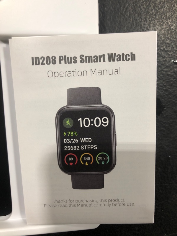 Photo 3 of ID208 Plus Smart Watch W/ Built In Alexa