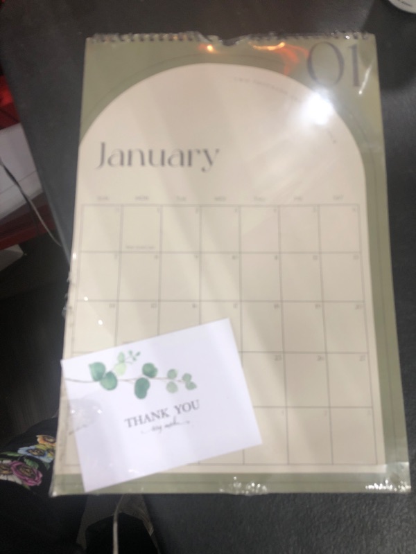 Photo 2 of Aesthetic 2024-2025 Wall Calendar - Runs from January 2024 Until July 2025 - The Perfect Wall Hanging Calendar Planner for Easy Organizing