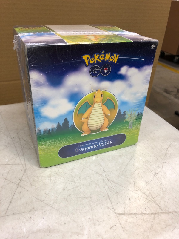 Photo 2 of Pokémon TCG: Pokémon GO Premier Deck Holder Collection Dragonite VSTAR***factory sealed