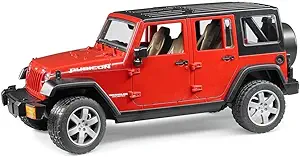 Photo 1 of Bruder Toys - Recreational Realistic Jeep Wrangler Unlimited Rubicon with Openable Doors and Removeable Rear Seat