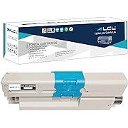 Photo 1 of LCL Compatible Toner Cartridge Replacement for OKI C332dn C332 MC363dn 46508704 MC363 (1-Pack Black)