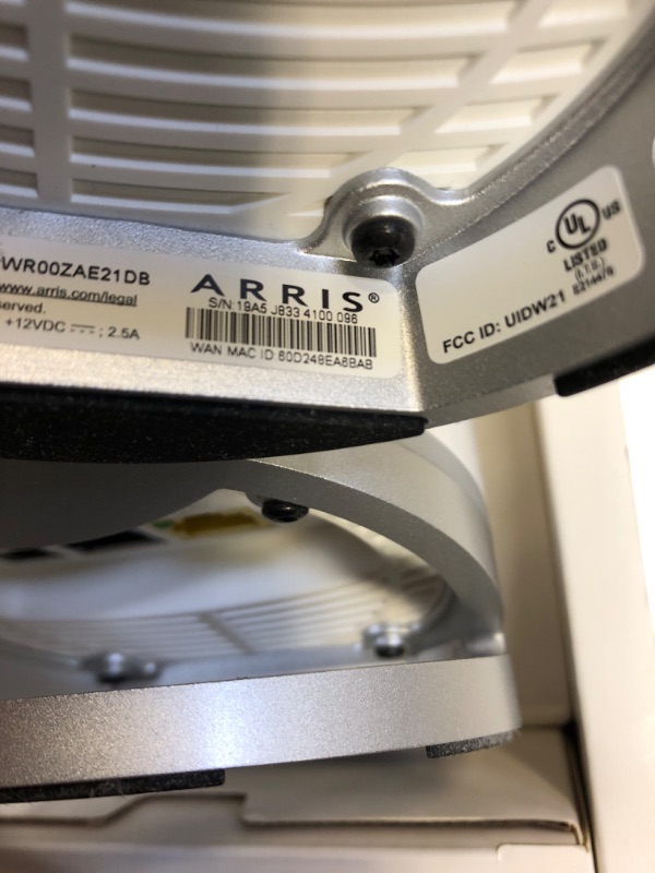 Photo 3 of ARRIS SURFboard mAX W121 Tri-Band Mesh Wi-Fi 6 System | AX6600 Wi-Fi Speeds up to 6.6 Gbps | Coverage up to 5,500 sq ft| 4.8 Gbps Backhaul | Two 1 Gbps Ports per Node | Alexa Support |2 Year Warranty Mesh System - mAX