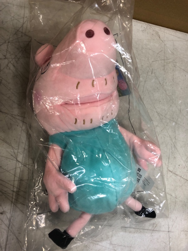Photo 2 of WowWee Peppa Pig Puppets - Daddy Pig, Multicolor