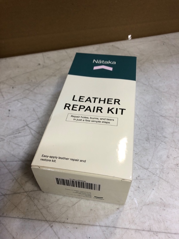 Photo 2 of Pure Repair Kit - Leather Color Restorer for Cracks Burns Furniture, Couch, Holes - Car Leather Seat Repair Kit for Cat Scratches - Leather Repair for All Types of Leather & Tackles Types of Damage